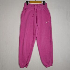 Nike Sportswear Phoenix Fleece High Waisted Sweatpants Pink XS DQ5887-615